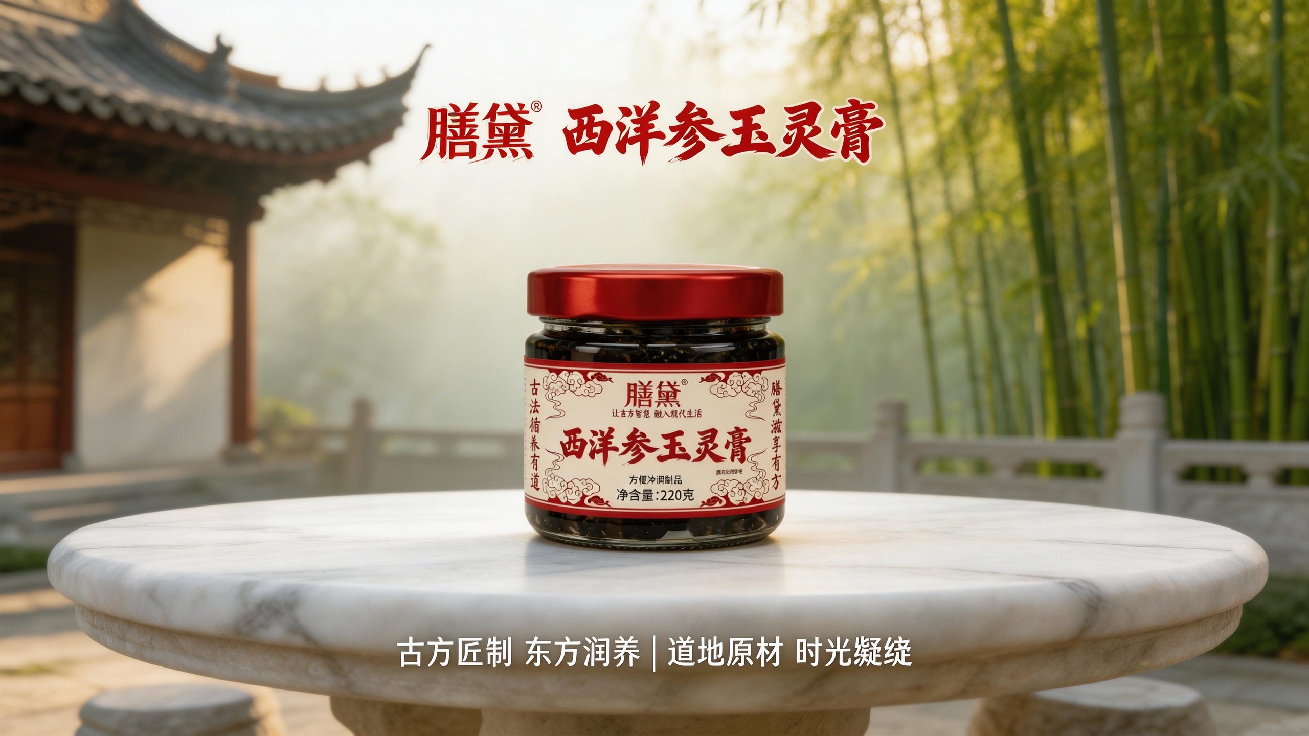 膳黛西洋参玉灵膏